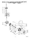 Diagram for 05 - Brake, Clutch, Gearcase, Motor & Pump