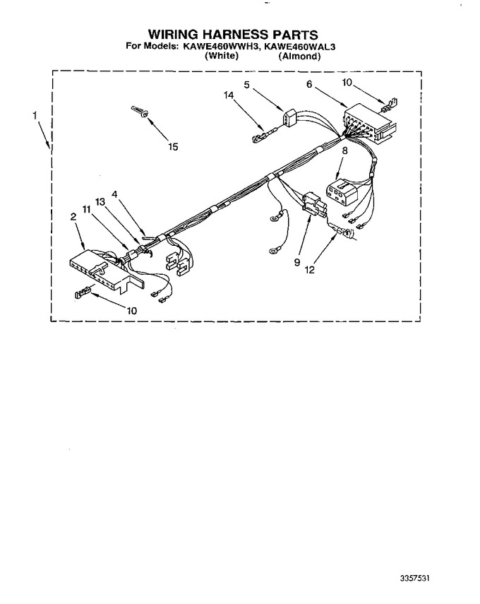 Diagram for KAWE460WAL3