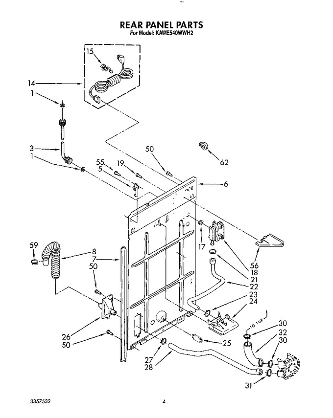 Diagram for KAWE540WWH2