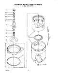 Diagram for 06 - Agitator, Basket And Tub