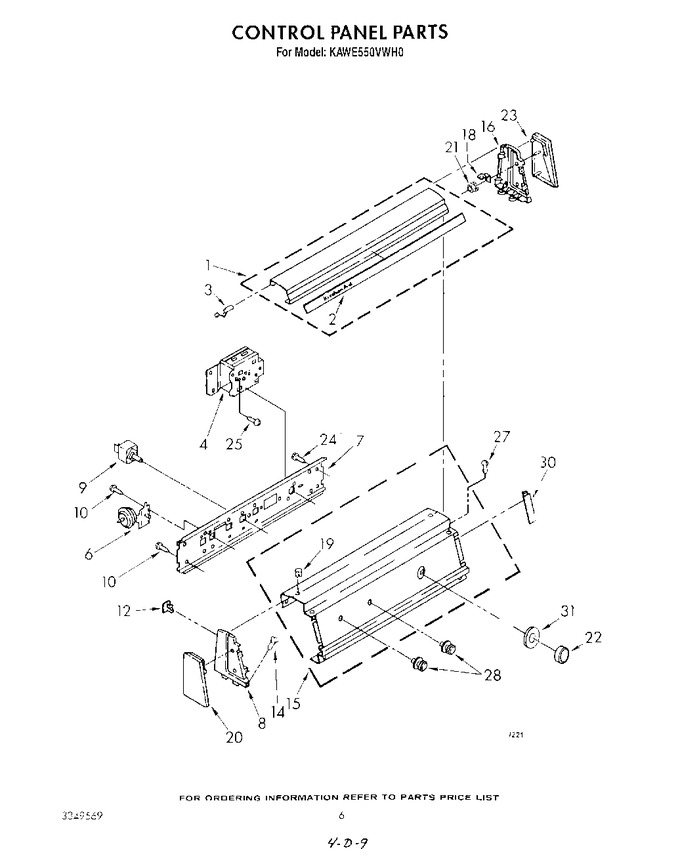 Diagram for KAWE550VAL0