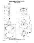 Diagram for 05 - Agitator, Basket And Tub