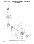 Diagram for 08 - Brake, Clutch, Gearcase, Motor And Pump