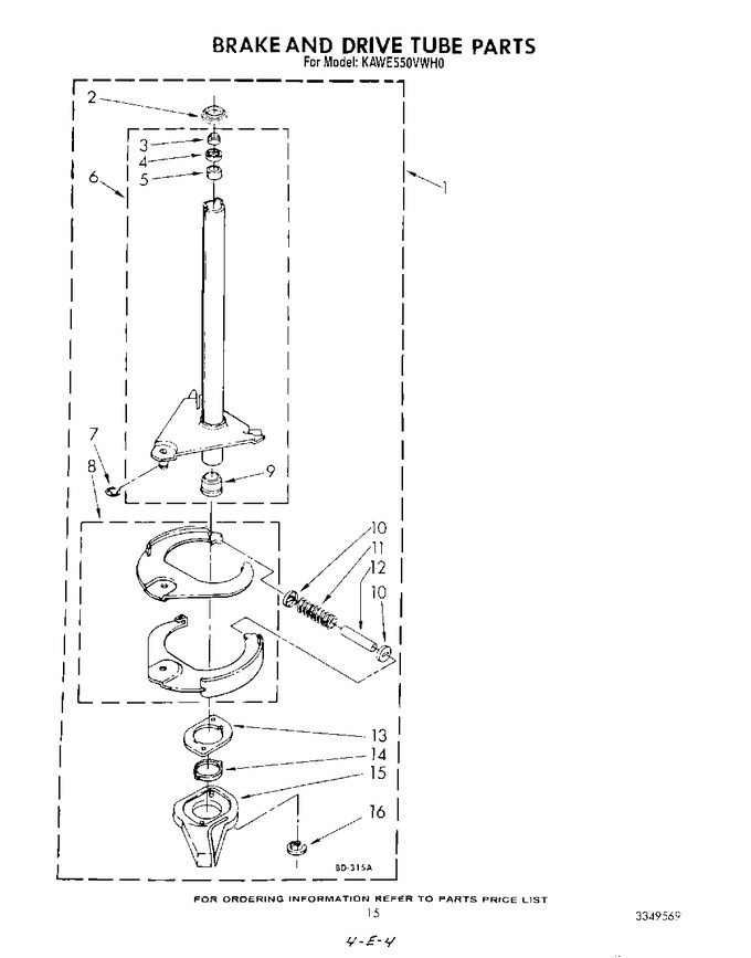 Diagram for KAWE550VAL0
