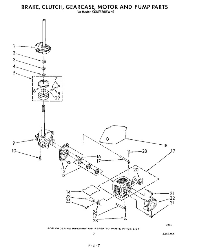 Diagram for KAWE560WAL0