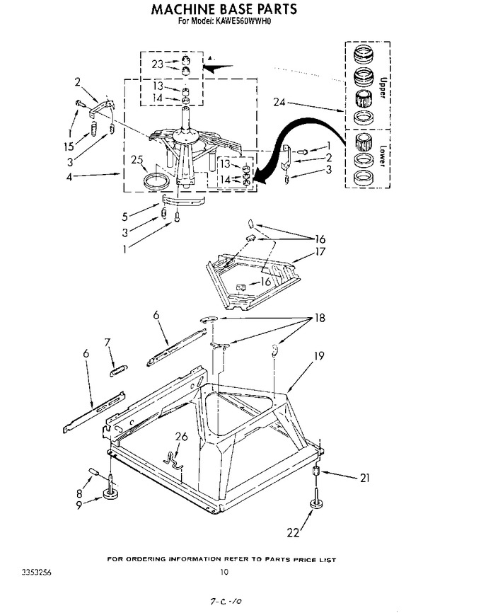 Diagram for KAWE560WAL0