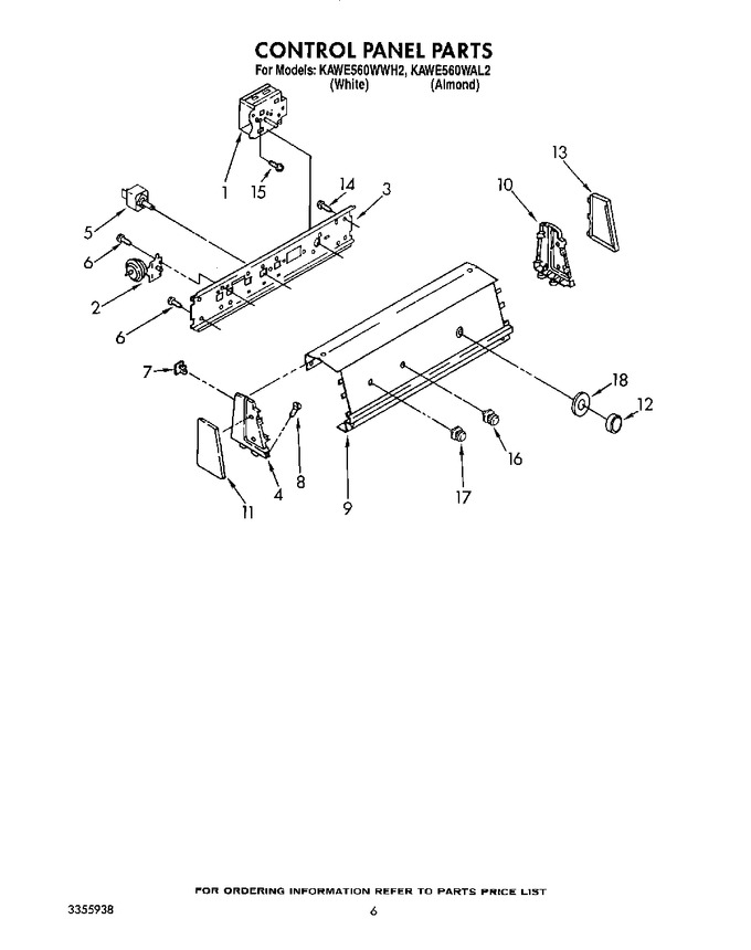Diagram for KAWE560WAL2