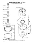 Diagram for 06 - Agitator, Basket And Tub