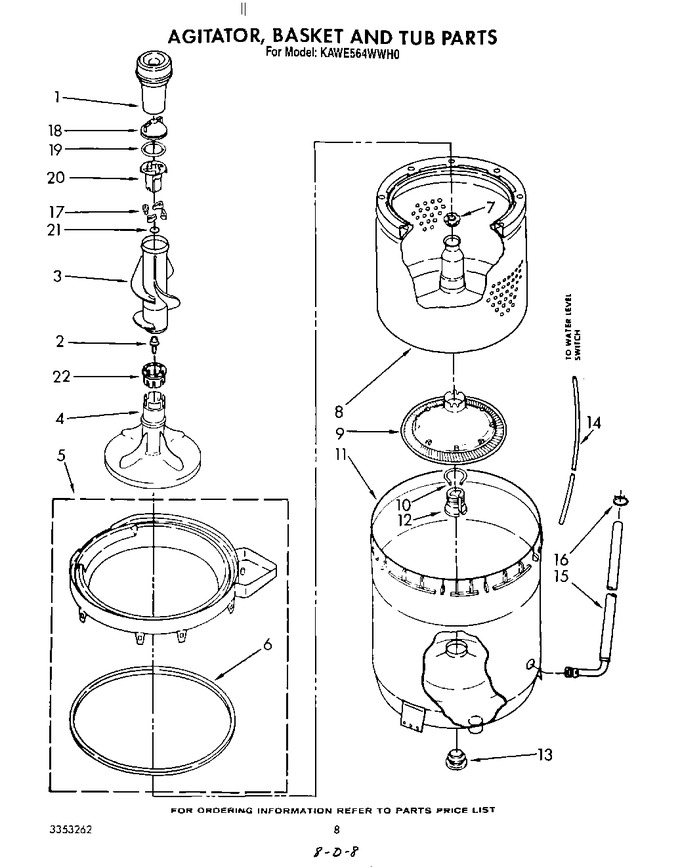 Diagram for KAWE564WWH0