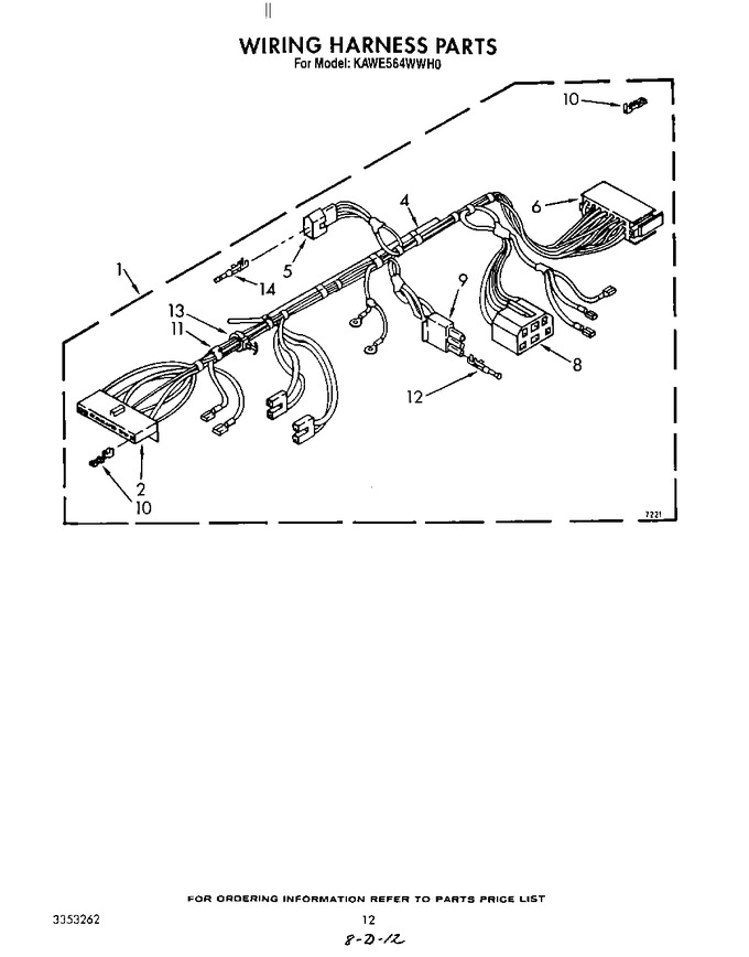 Diagram for KAWE564WWH0