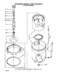 Diagram for 06 - Agitator, Basket And Tub