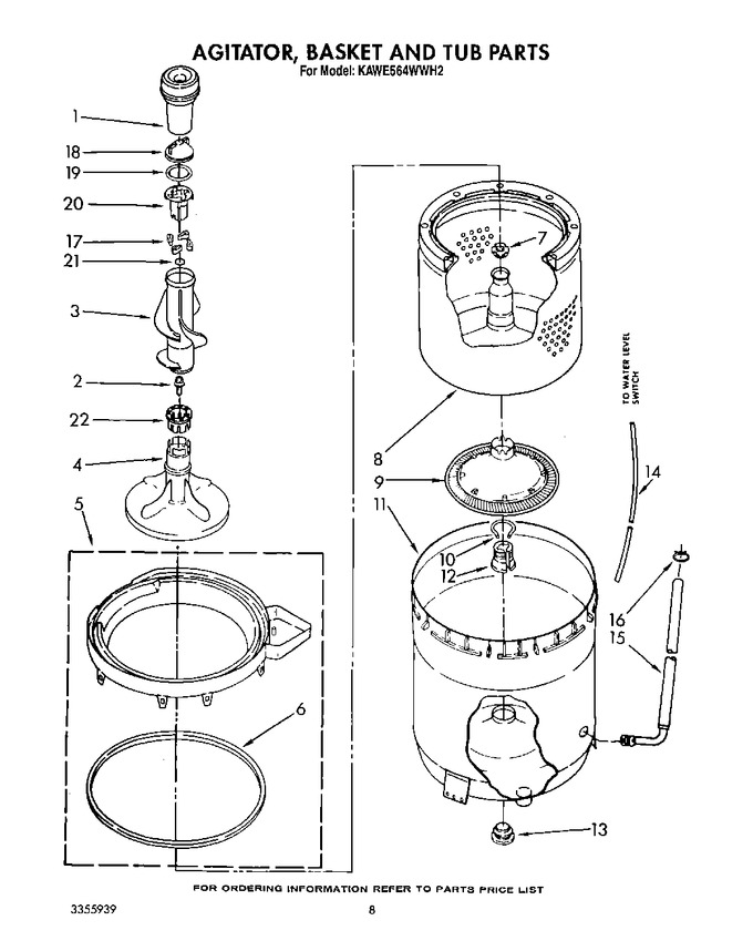 Diagram for KAWE564WAL2
