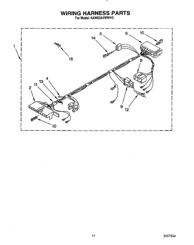 Diagram for KAWE564WAL3