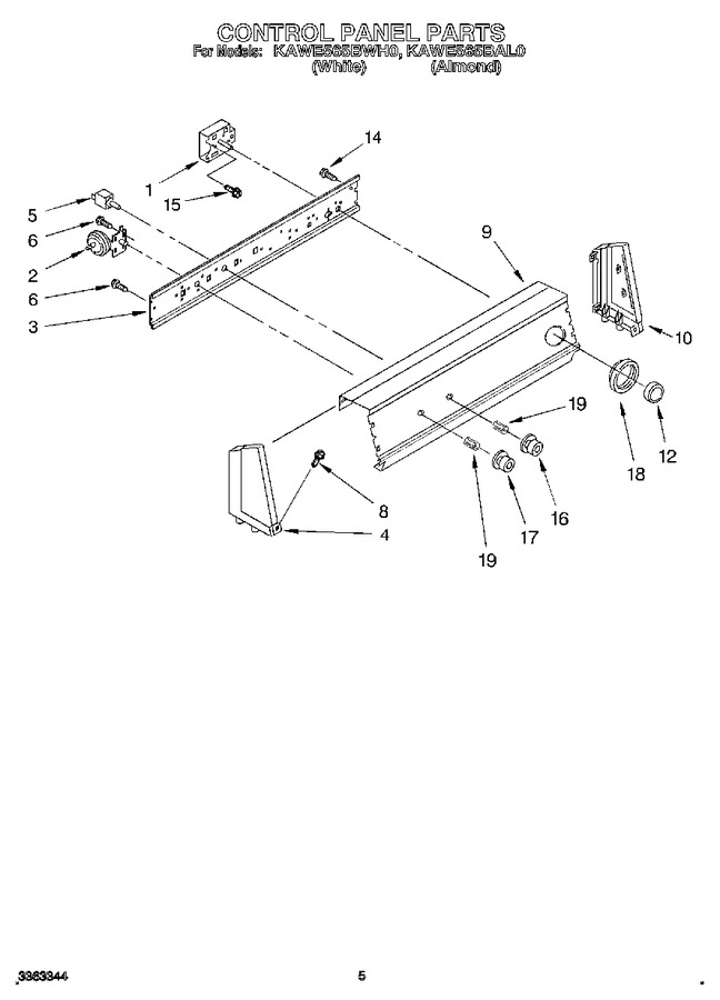 Diagram for KAWE565BAL0