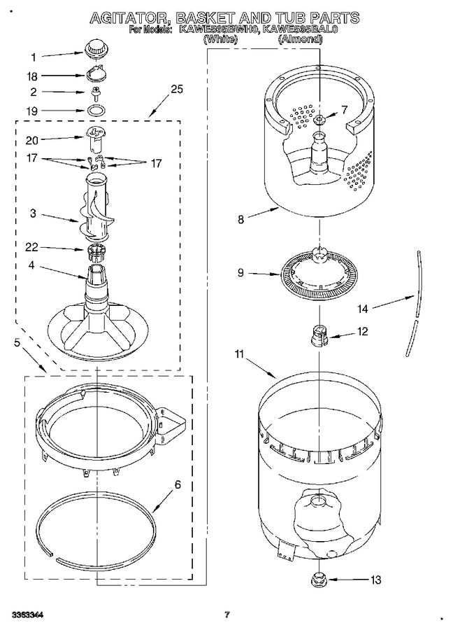 Diagram for KAWE565BAL0