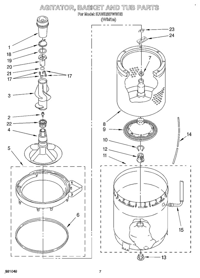 Diagram for KAWE567WWH0