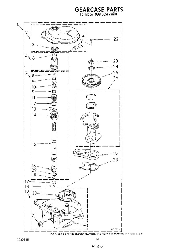Diagram for KAWE650VWH0