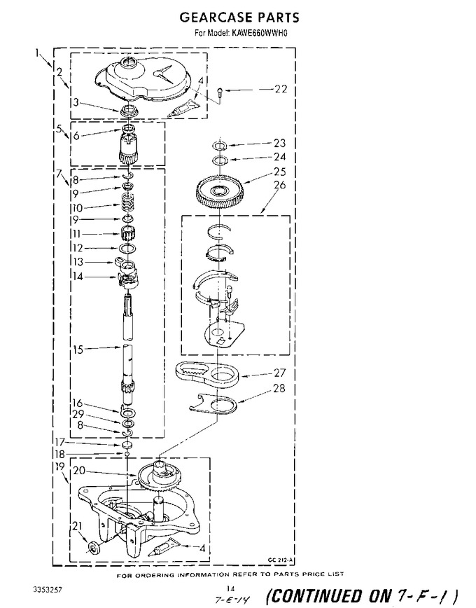 Diagram for KAWE660WAL0