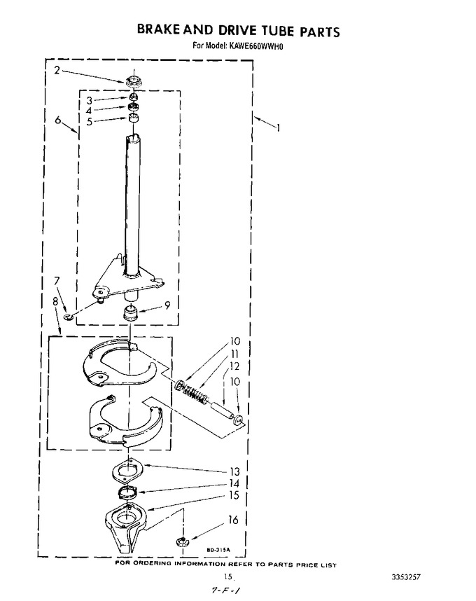 Diagram for KAWE660WWH0