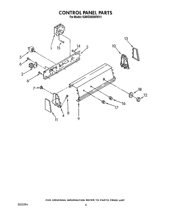 Diagram for KAWE660WAL1