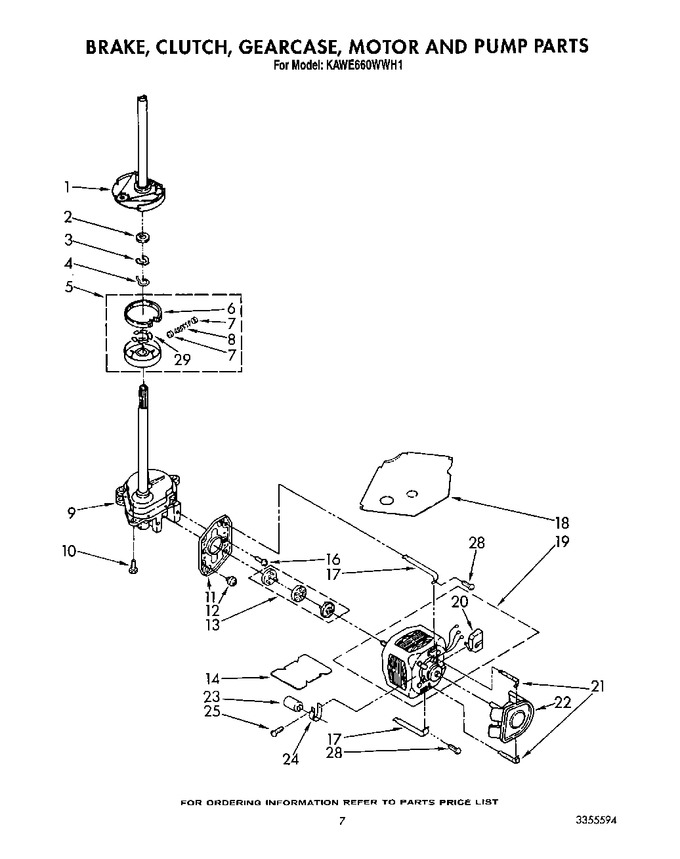 Diagram for KAWE660WAL1