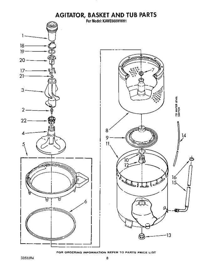 Diagram for KAWE660WAL1