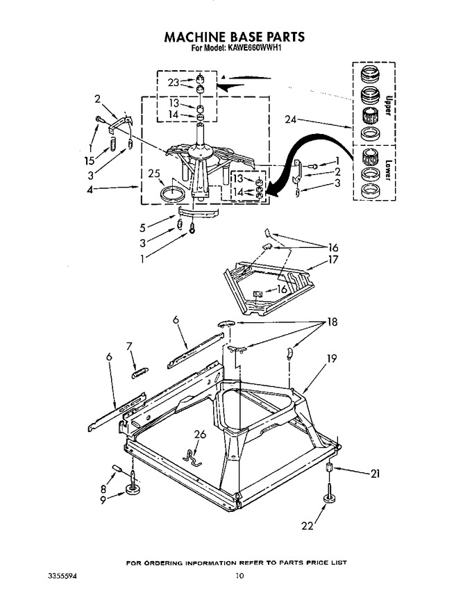 Diagram for KAWE660WAL1