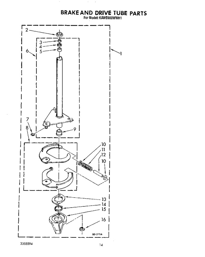 Diagram for KAWE660WWH1