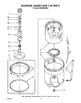 Diagram for 06 - Agitator, Basket And Tub