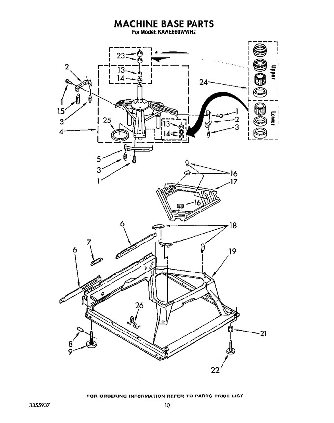 Diagram for KAWE660WAL2