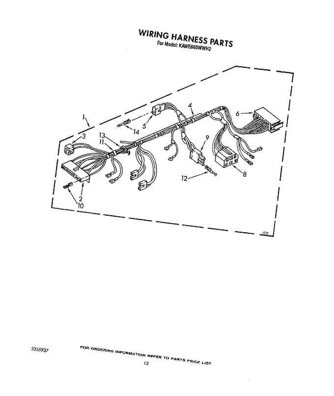 Diagram for KAWE660WAL2