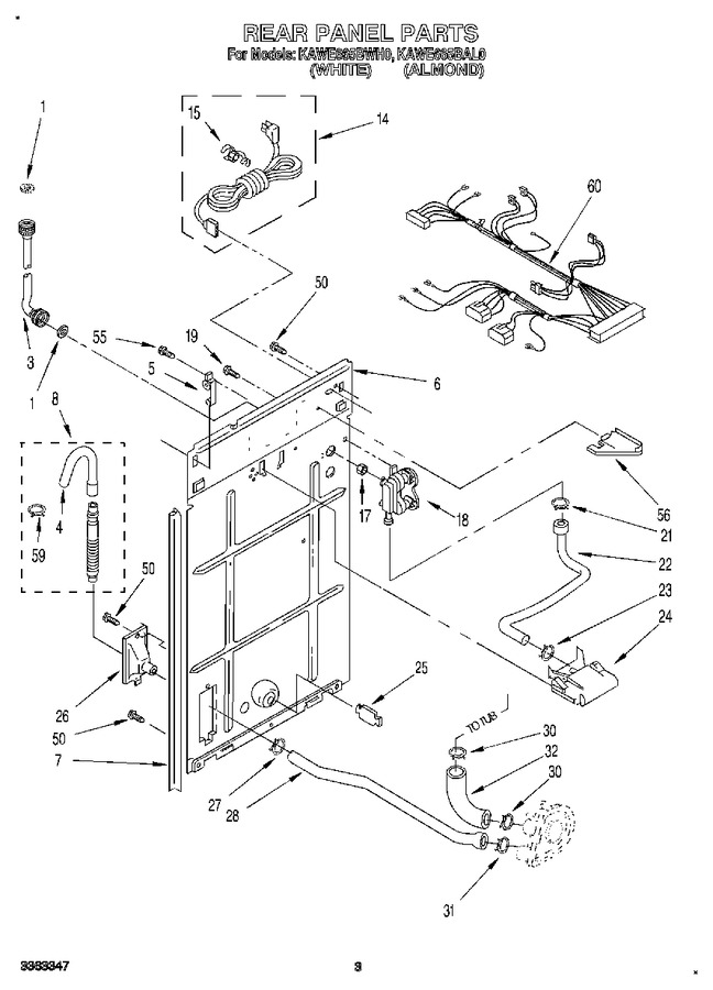 Diagram for KAWE665BWH0