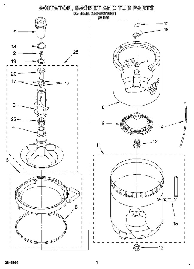 Diagram for KAWE667BWH1