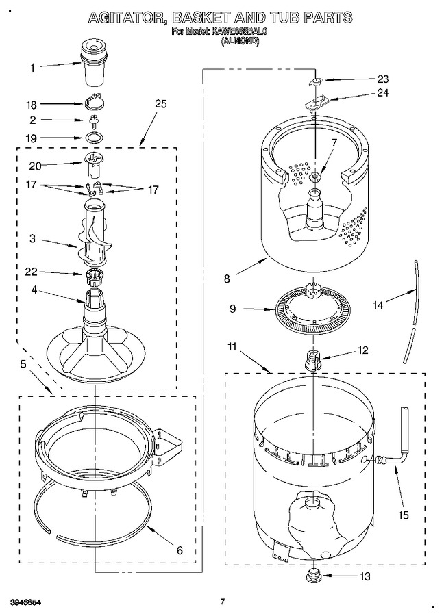 Diagram for KAWE668BAL0