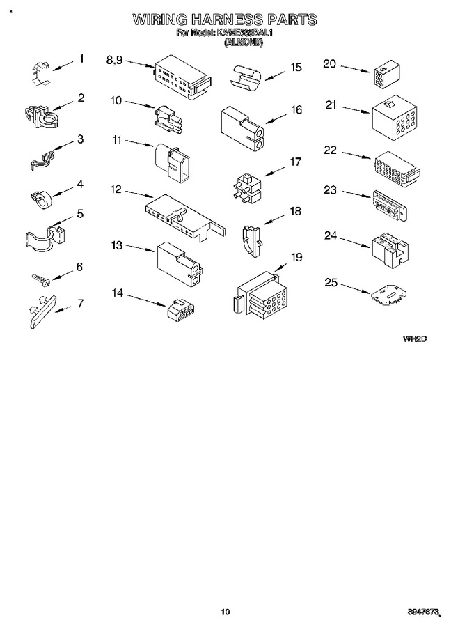 Diagram for KAWE668BAL1