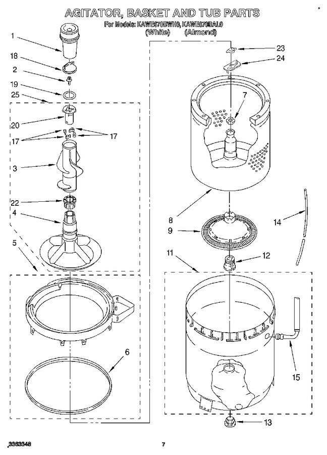 Diagram for KAWE670BAL0