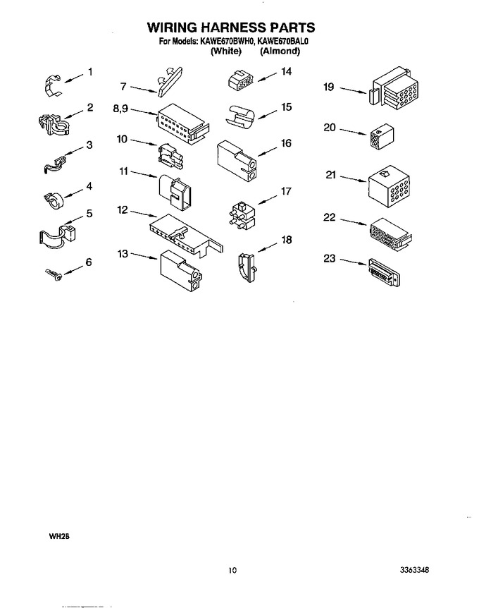Diagram for KAWE670BAL0