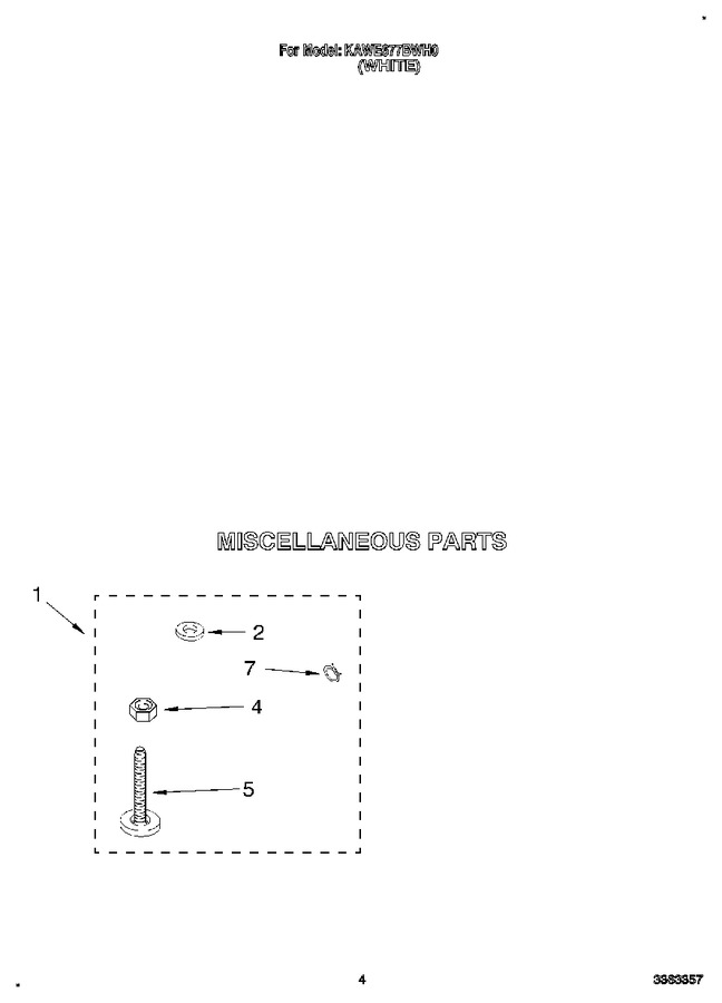 Diagram for KAWE677BWH0