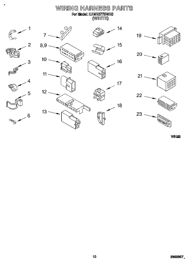 Diagram for KAWE677BWH0