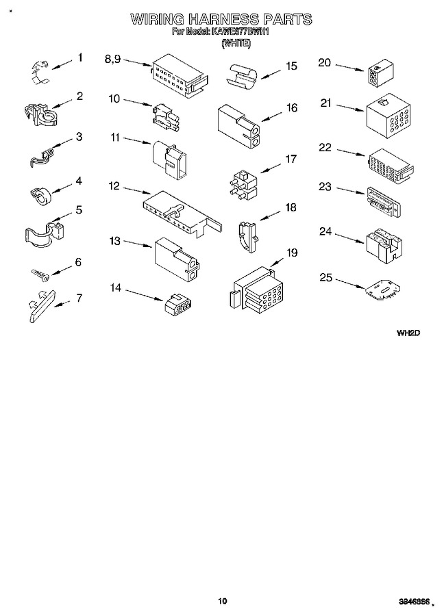 Diagram for KAWE677BWH1