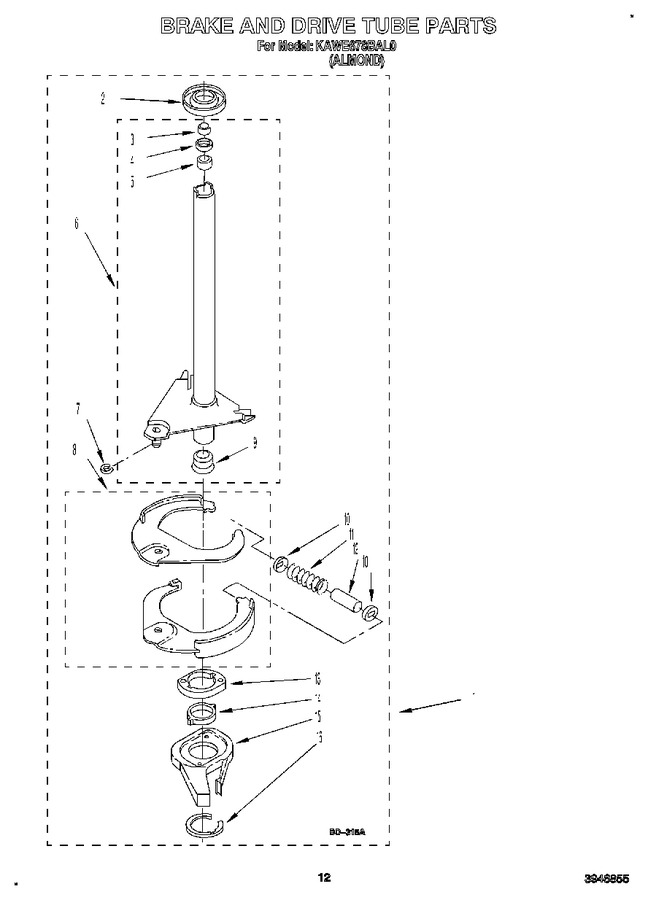 Diagram for KAWE678BAL0