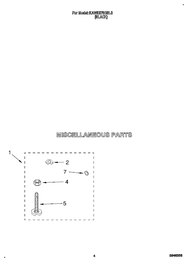 Diagram for KAWE679BBL0