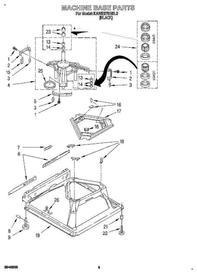 Diagram for KAWE679BBL0