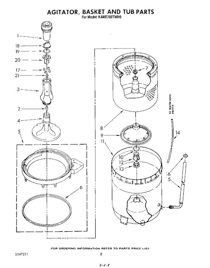 Diagram for KAWE700TWH0