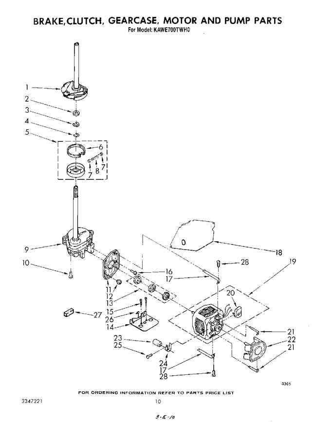 Diagram for KAWE700TWH0