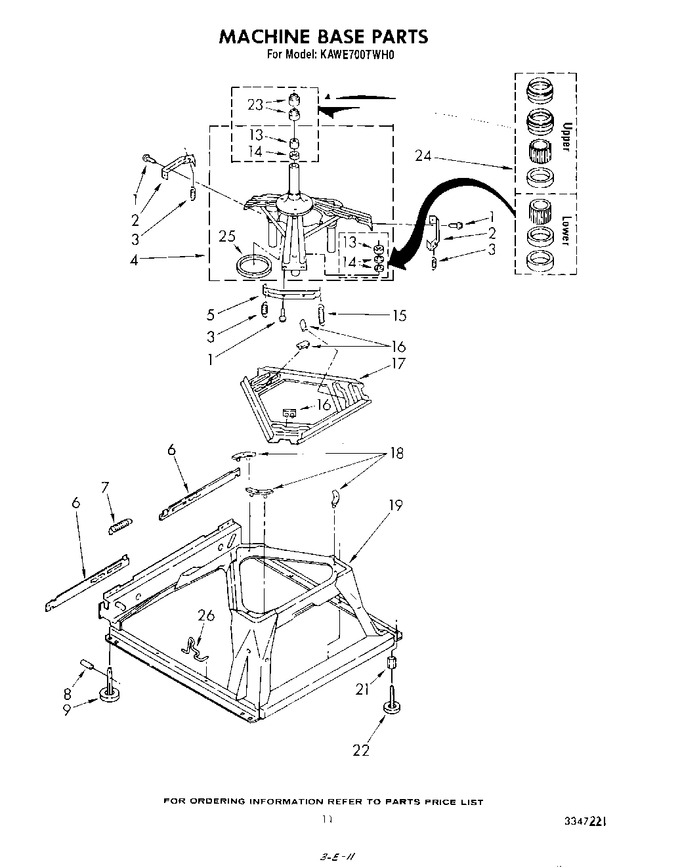 Diagram for KAWE700TWH0
