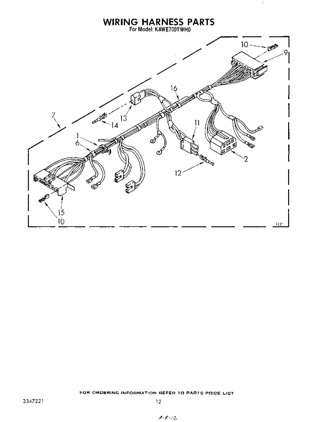Diagram for KAWE700TWH0