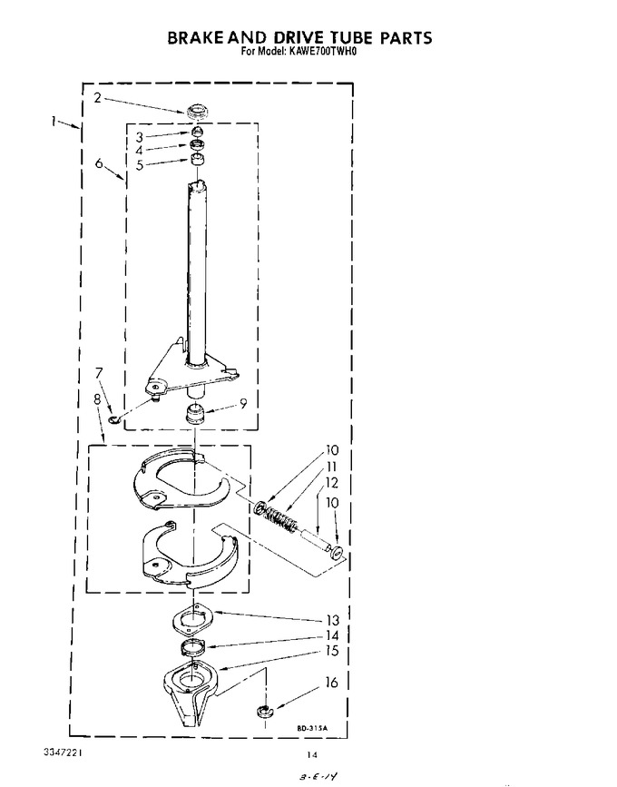 Diagram for KAWE700TWH0
