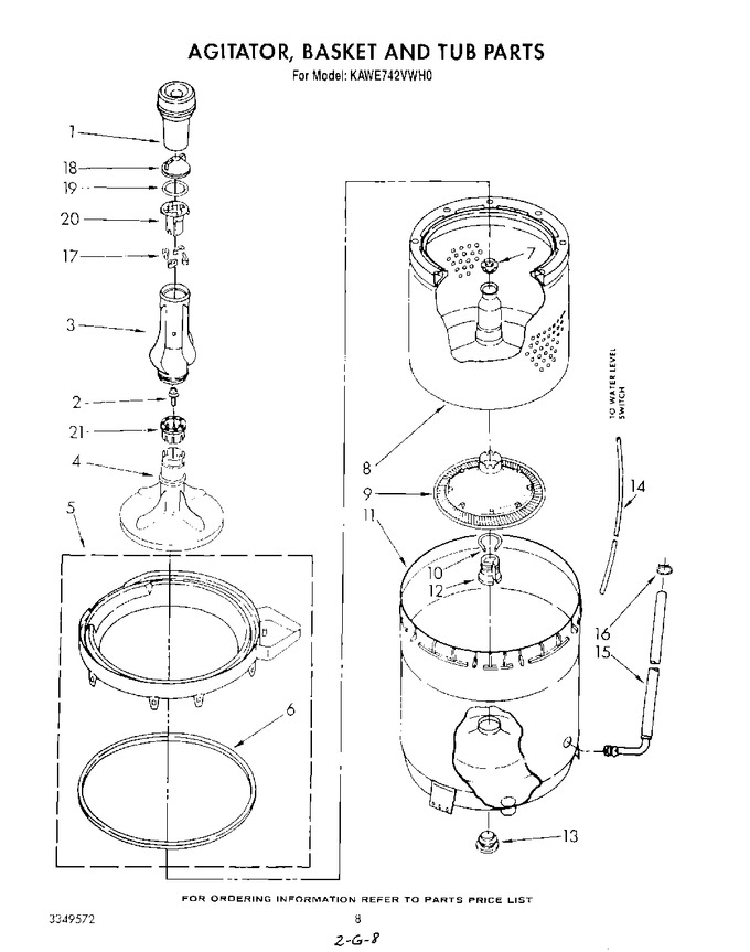 Diagram for KAWE742VAL0