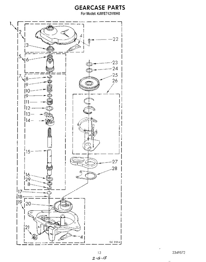 Diagram for KAWE742VAL0